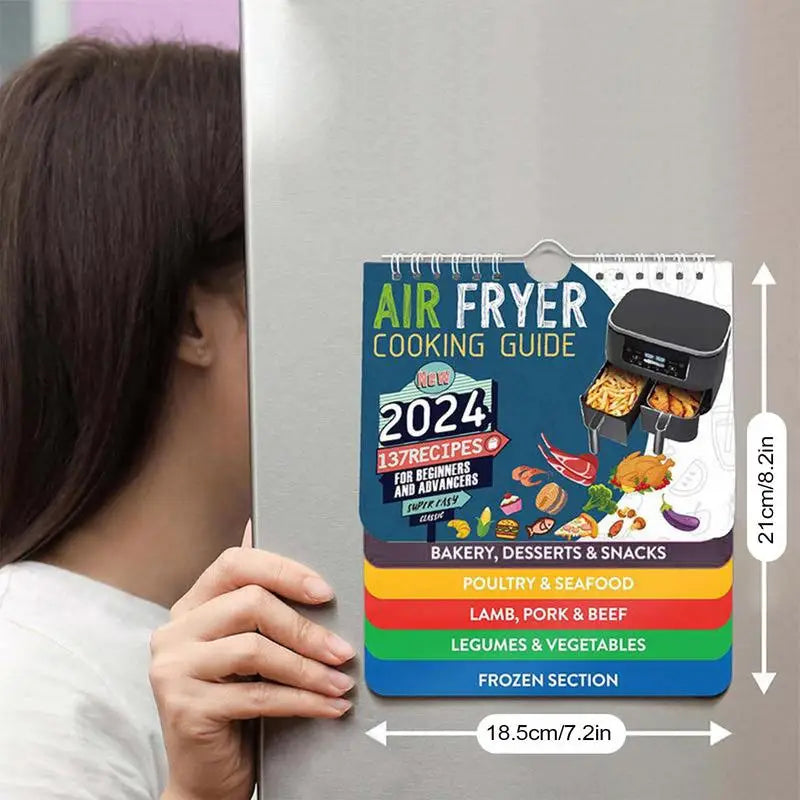 ⭐Air Fryer Magnet Cooking Guide⭐