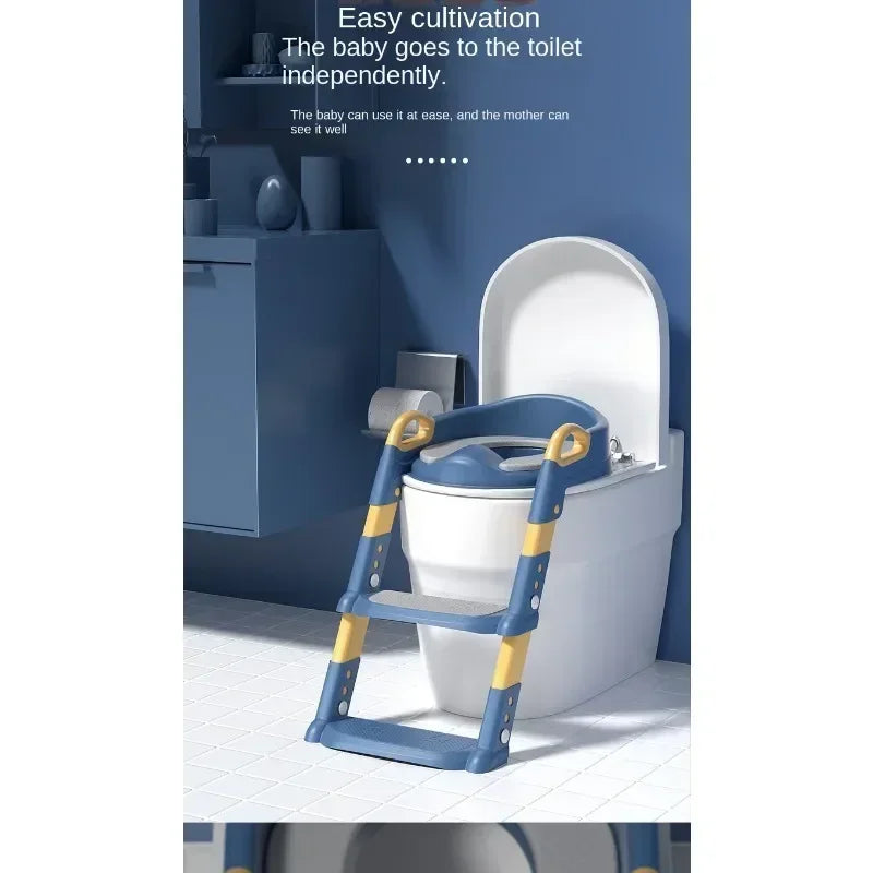 πΌπ½ Potty Time Just Got Easier β And Way More Fun! πβ¨ Say goodbye to potty training struggles with the New Stepped Childrenβs Toilet Training Ladder β the ultimate solution to help your little one go with confidence! π¦π§π
