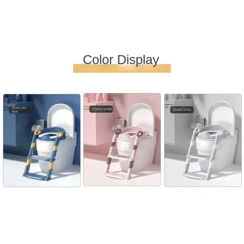 πΌπ½ Potty Time Just Got Easier β And Way More Fun! πβ¨ Say goodbye to potty training struggles with the New Stepped Childrenβs Toilet Training Ladder β the ultimate solution to help your little one go with confidence! π¦π§π