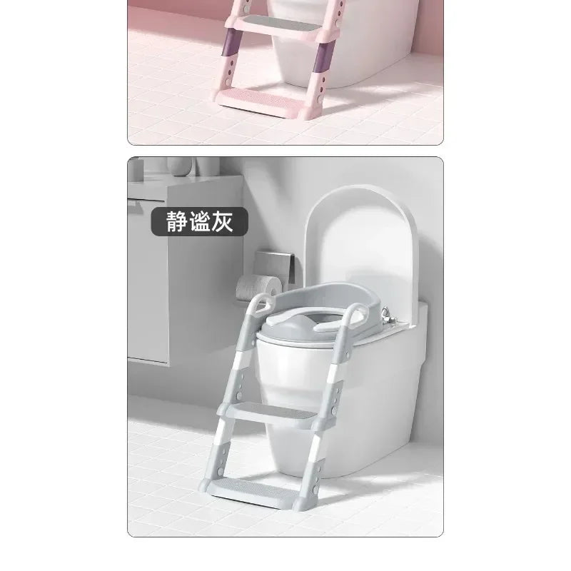 πΌπ½ Potty Time Just Got Easier β And Way More Fun! πβ¨ Say goodbye to potty training struggles with the New Stepped Childrenβs Toilet Training Ladder β the ultimate solution to help your little one go with confidence! π¦π§π