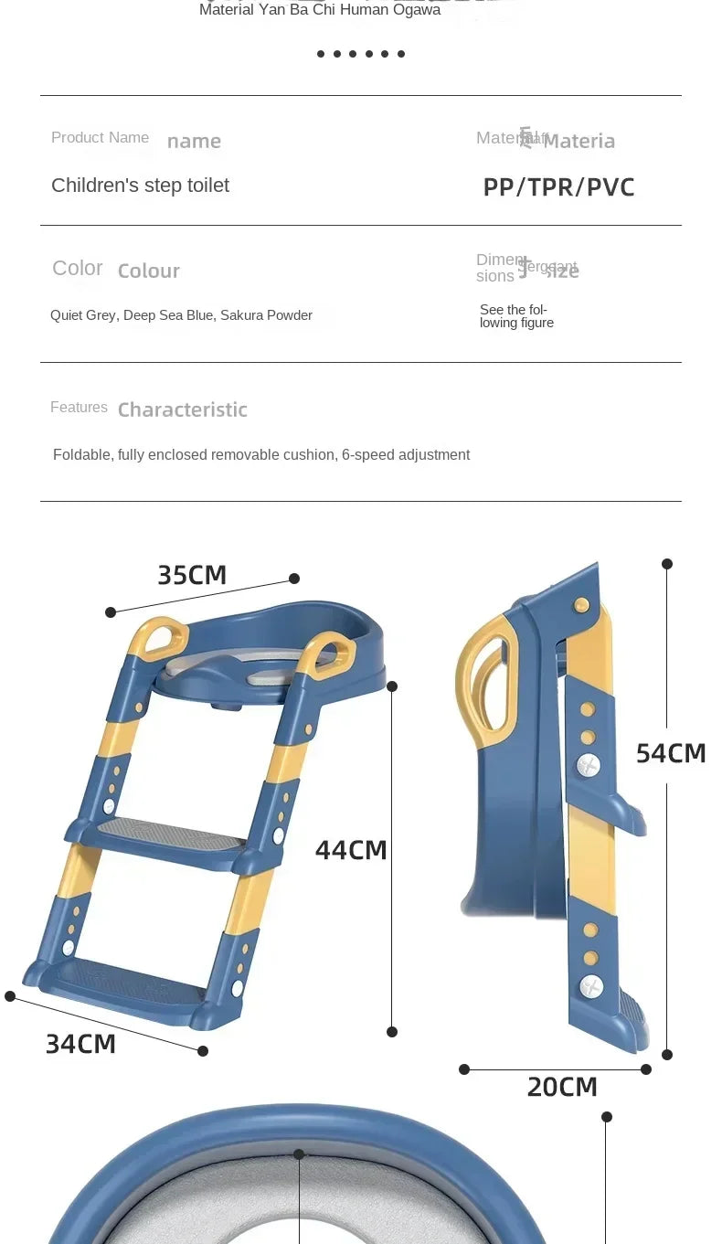 πΌπ½ Potty Time Just Got Easier β And Way More Fun! πβ¨ Say goodbye to potty training struggles with the New Stepped Childrenβs Toilet Training Ladder β the ultimate solution to help your little one go with confidence! π¦π§π
