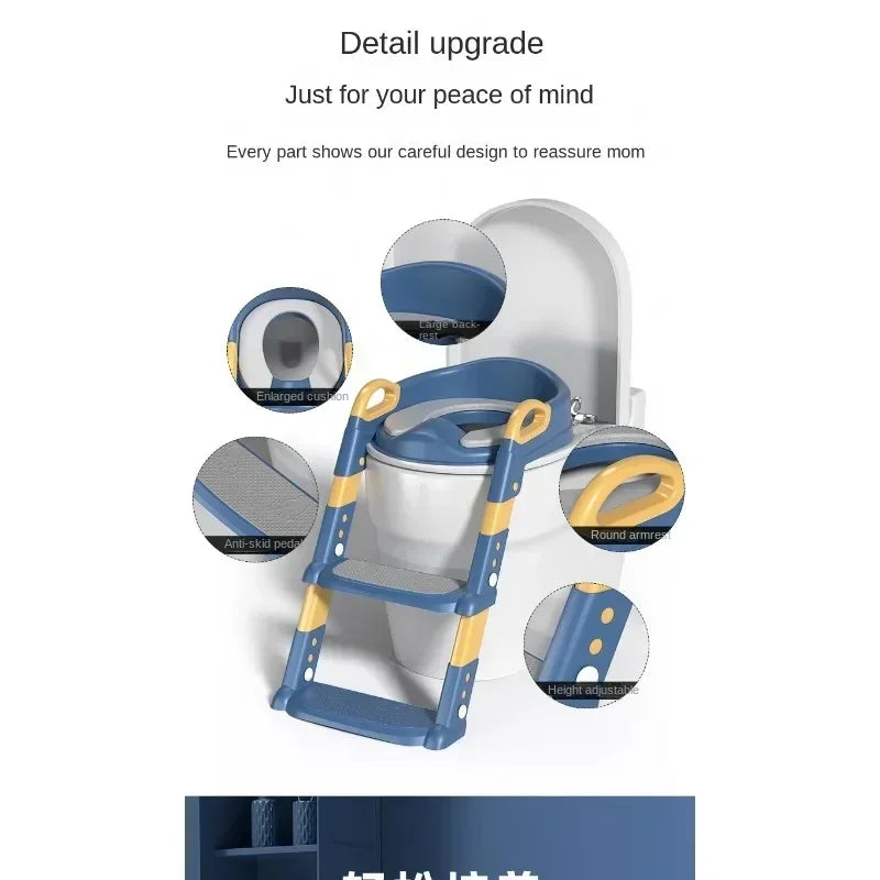 πΌπ½ Potty Time Just Got Easier β And Way More Fun! πβ¨ Say goodbye to potty training struggles with the New Stepped Childrenβs Toilet Training Ladder β the ultimate solution to help your little one go with confidence! π¦π§π