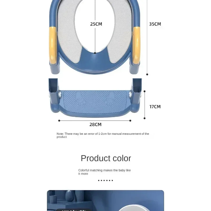 πΌπ½ Potty Time Just Got Easier β And Way More Fun! πβ¨ Say goodbye to potty training struggles with the New Stepped Childrenβs Toilet Training Ladder β the ultimate solution to help your little one go with confidence! π¦π§π