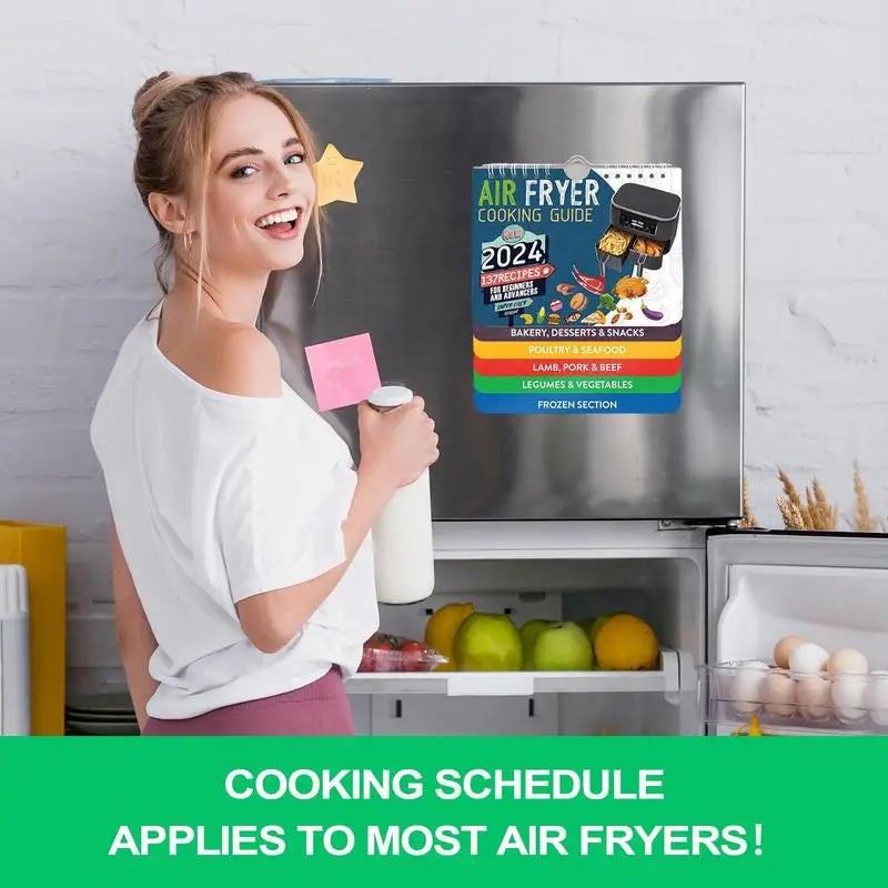 ⭐Air Fryer Magnet Cooking Guide⭐