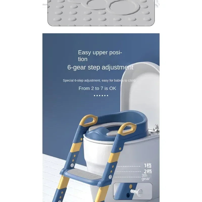 πΌπ½ Potty Time Just Got Easier β And Way More Fun! πβ¨ Say goodbye to potty training struggles with the New Stepped Childrenβs Toilet Training Ladder β the ultimate solution to help your little one go with confidence! π¦π§π