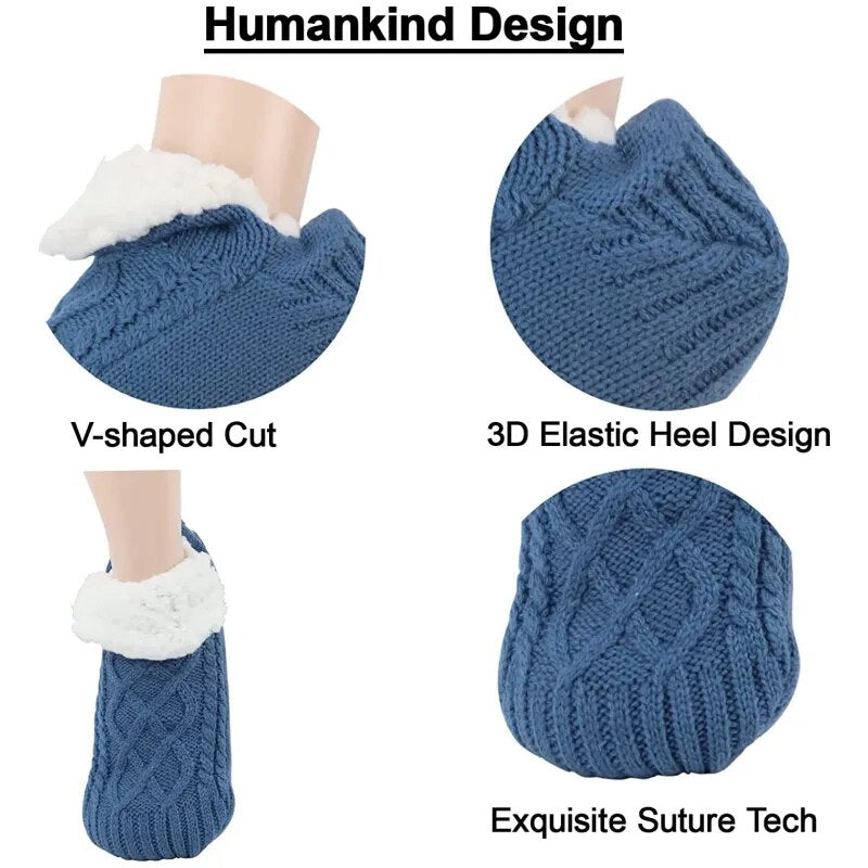 ☁️👌Comfy-Cloud Non-Slip Thermal Fluffy Winter Socks☁️👌