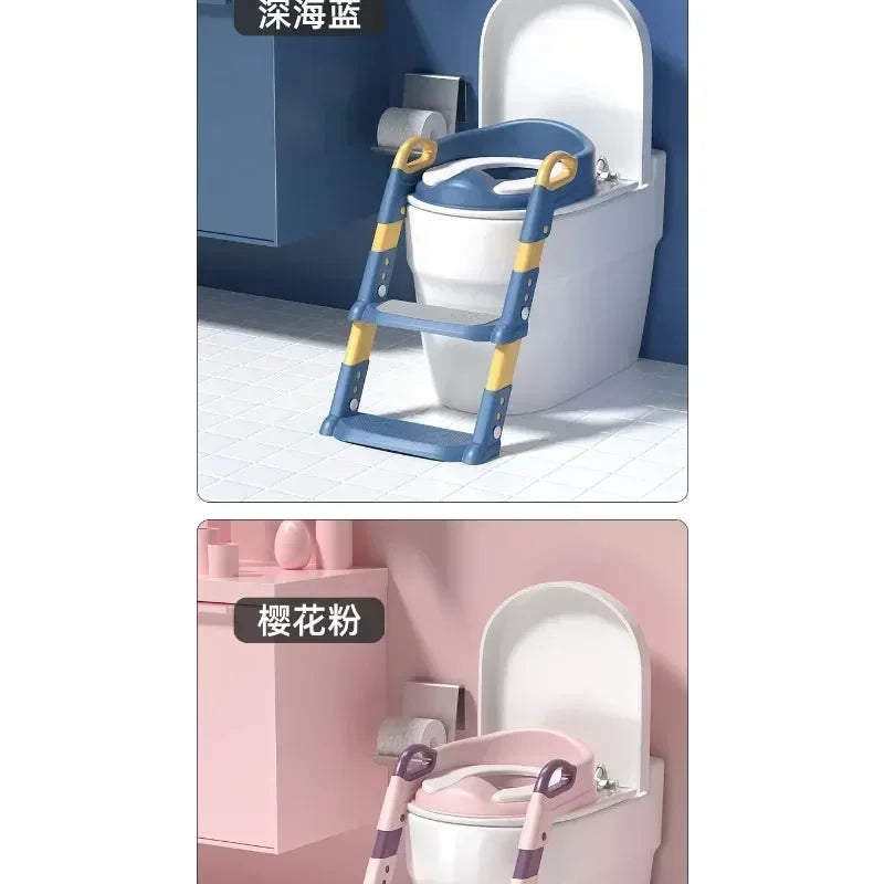 πΌπ½ Potty Time Just Got Easier β And Way More Fun! πβ¨ Say goodbye to potty training struggles with the New Stepped Childrenβs Toilet Training Ladder β the ultimate solution to help your little one go with confidence! π¦π§π