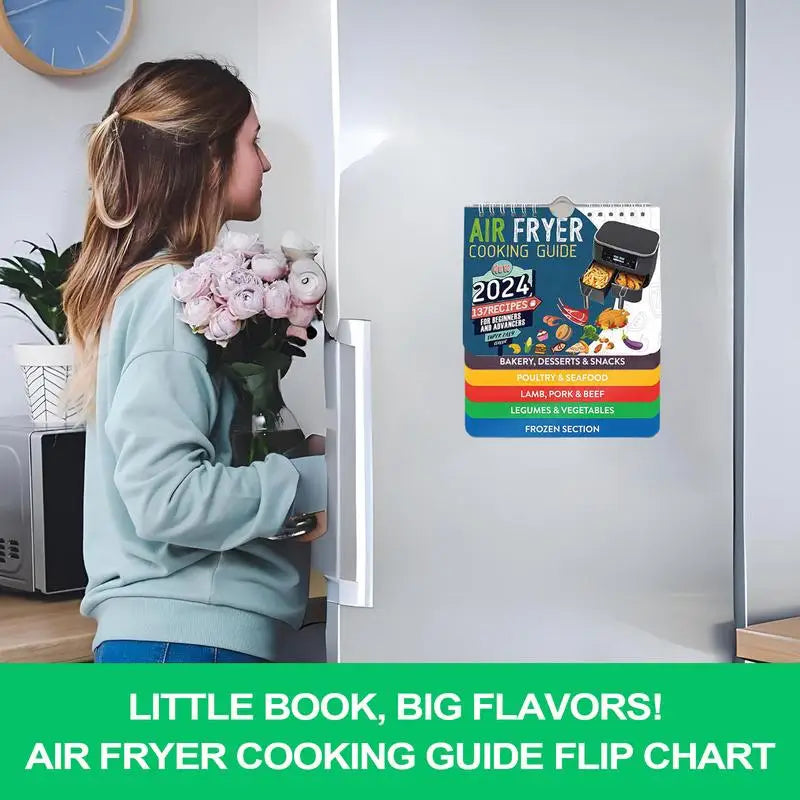 ⭐Air Fryer Magnet Cooking Guide⭐