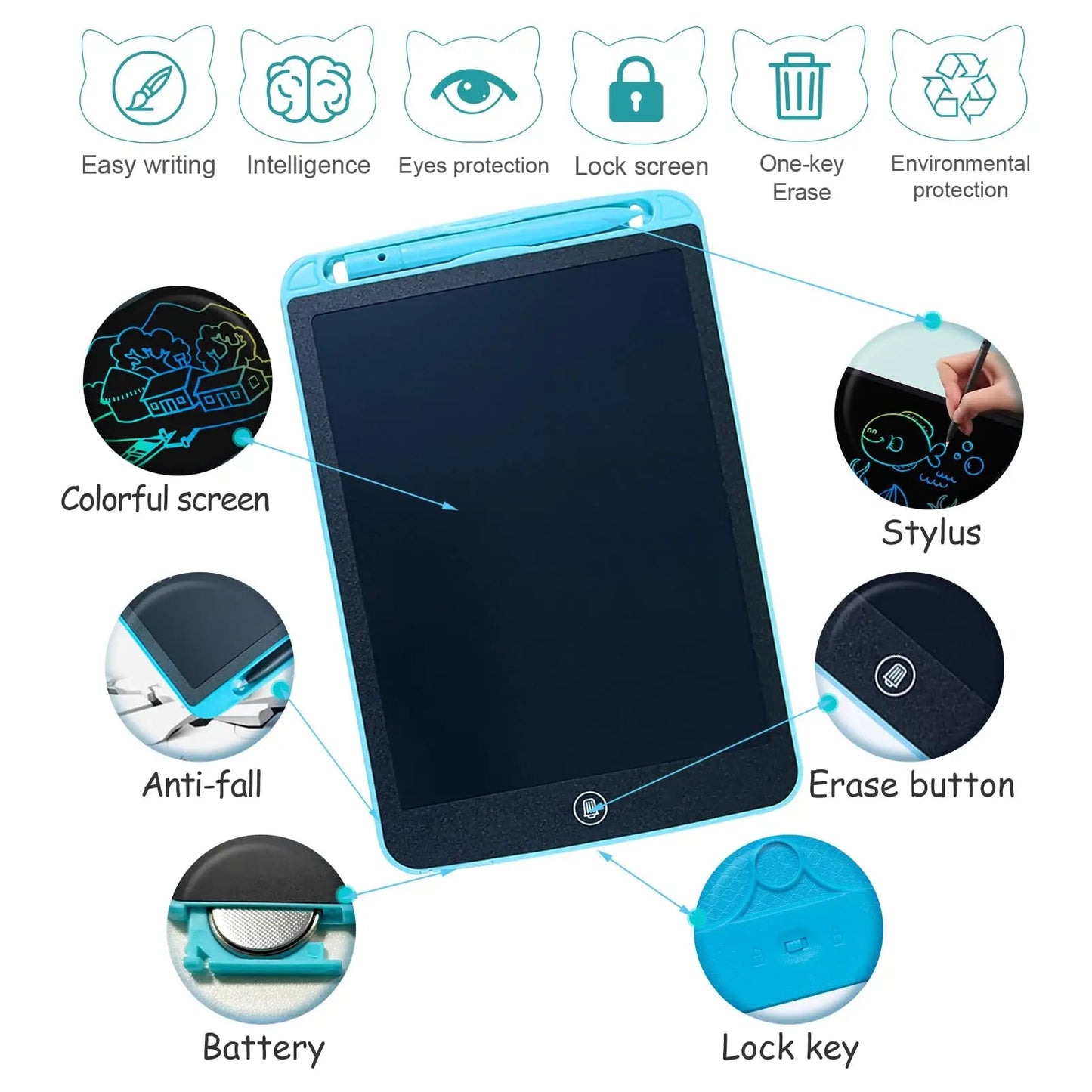 ✍️🖥️ 🌟Creative LCD Writing Tablet