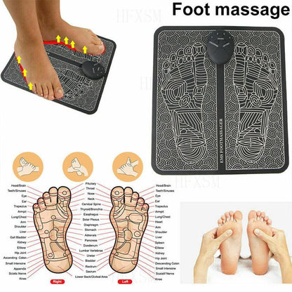 EMS Electric Foot Massager Complete Kit with Remote Control.