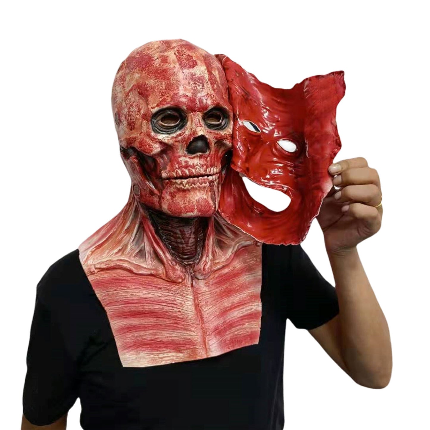 Bloody Horror Skull Latex Mask