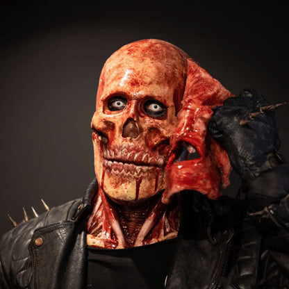 Bloody Horror Skull Latex Mask