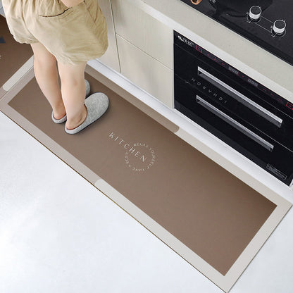 Multi-Use Non Slip Water Absorbing 2pc Kitchen/Bathroom Mat