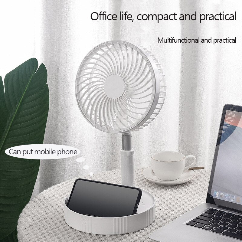 Portable Rechargeable Mini Folding Fan