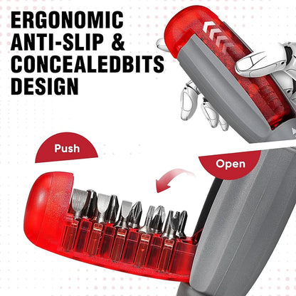 🛠️🔧 Tackle any job like a pro with this game-changing multifunctional screwdriver set built for power, precision, and total control. Whether you're fixing, building, or upgrading, this tool gets it DONE. ✅ 💪🚀