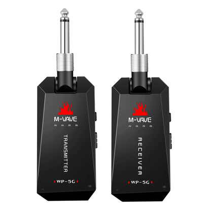 🎸⚡5G Wireless Guitar System Rock with zero limits! 🎶 5.8G fast & stable audio 🔋 Rechargeable & portable 🎛️ Includes Type-C cable Plug in, play loud, stay wireless! 🔥🎤🔌