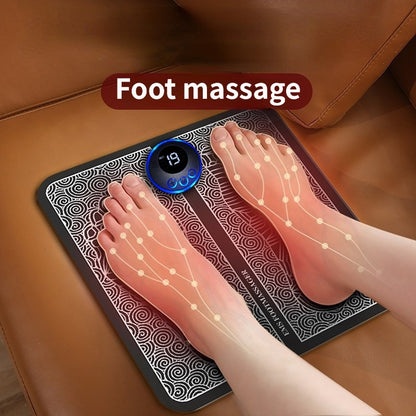 EMS Electric Foot Massager Complete Kit with Remote Control.