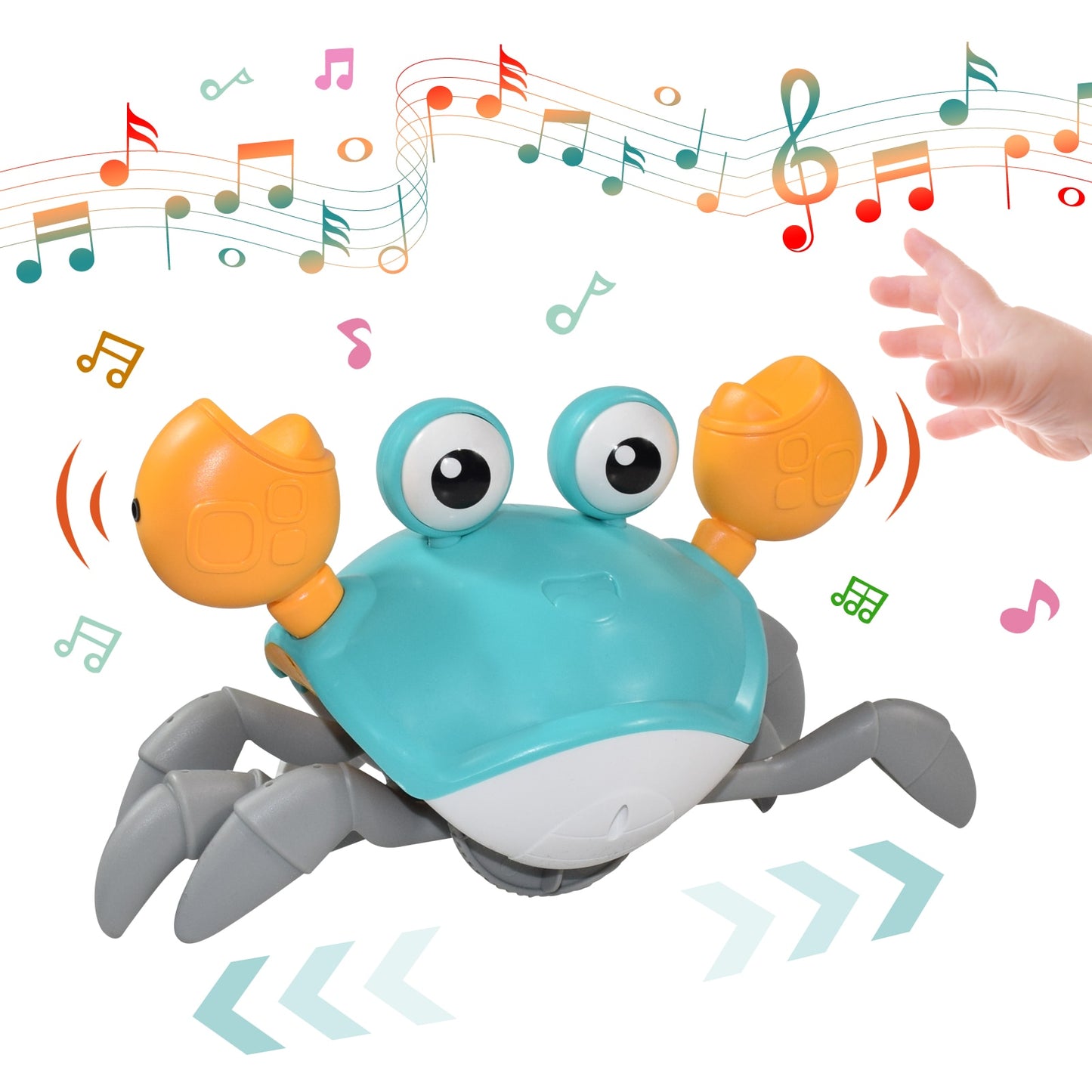 The Crawling Crab Musical Toy