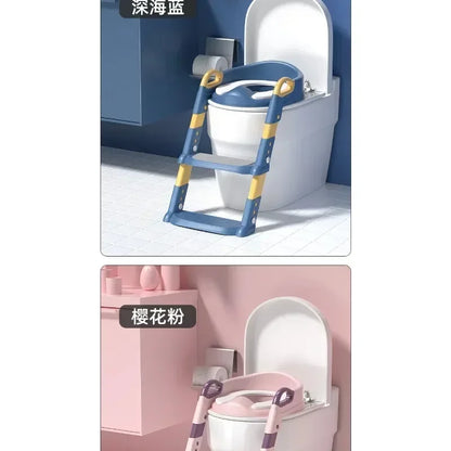 🚼🚽 Potty Time Just Got Easier – And Way More Fun! 🌈✨ Say goodbye to potty training struggles with the New Stepped Children’s Toilet Training Ladder – the ultimate solution to help your little one go with confidence! 👦👧🎉