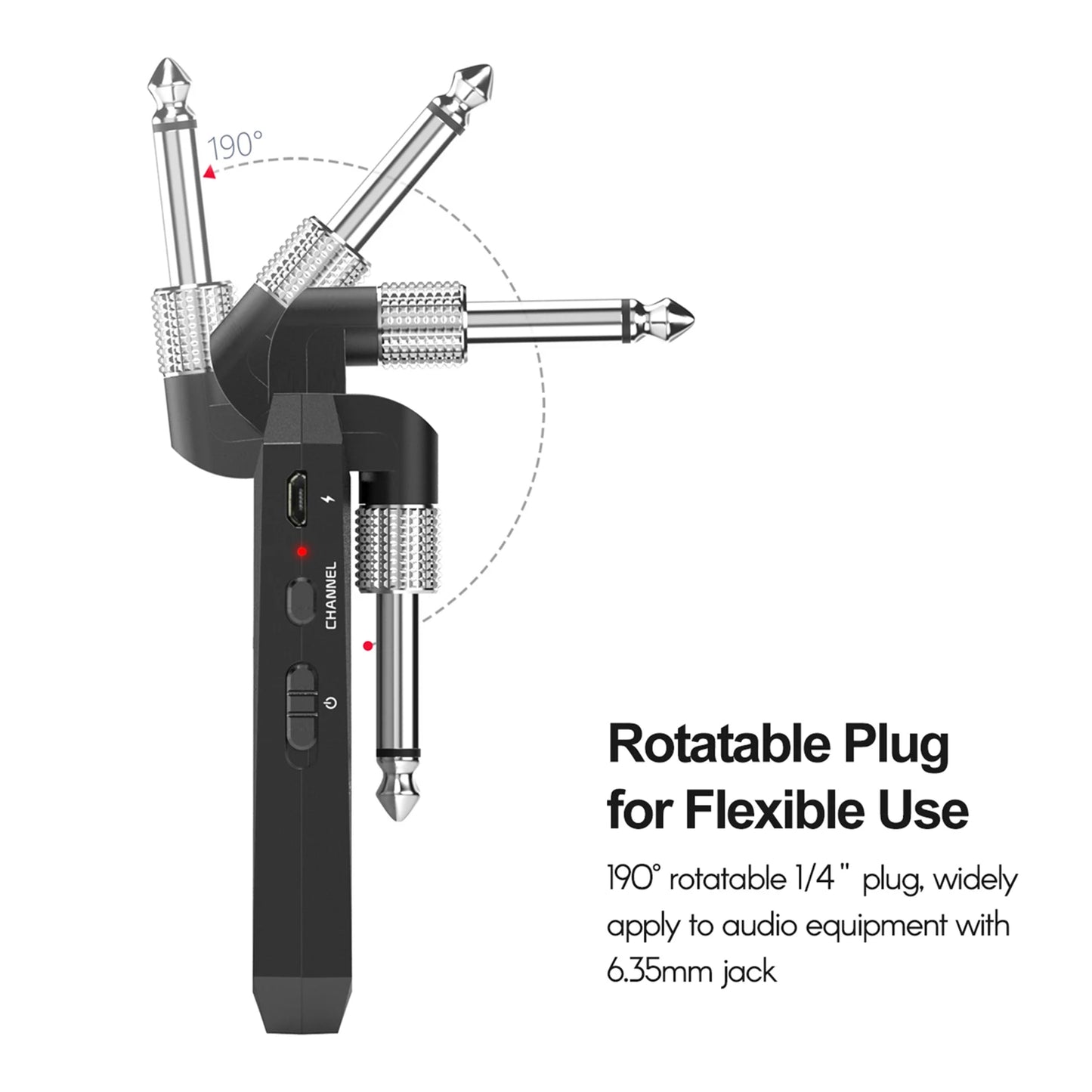 🎸⚡5G Wireless Guitar System Rock with zero limits! 🎶 5.8G fast & stable audio 🔋 Rechargeable & portable 🎛️ Includes Type-C cable Plug in, play loud, stay wireless! 🔥🎤🔌