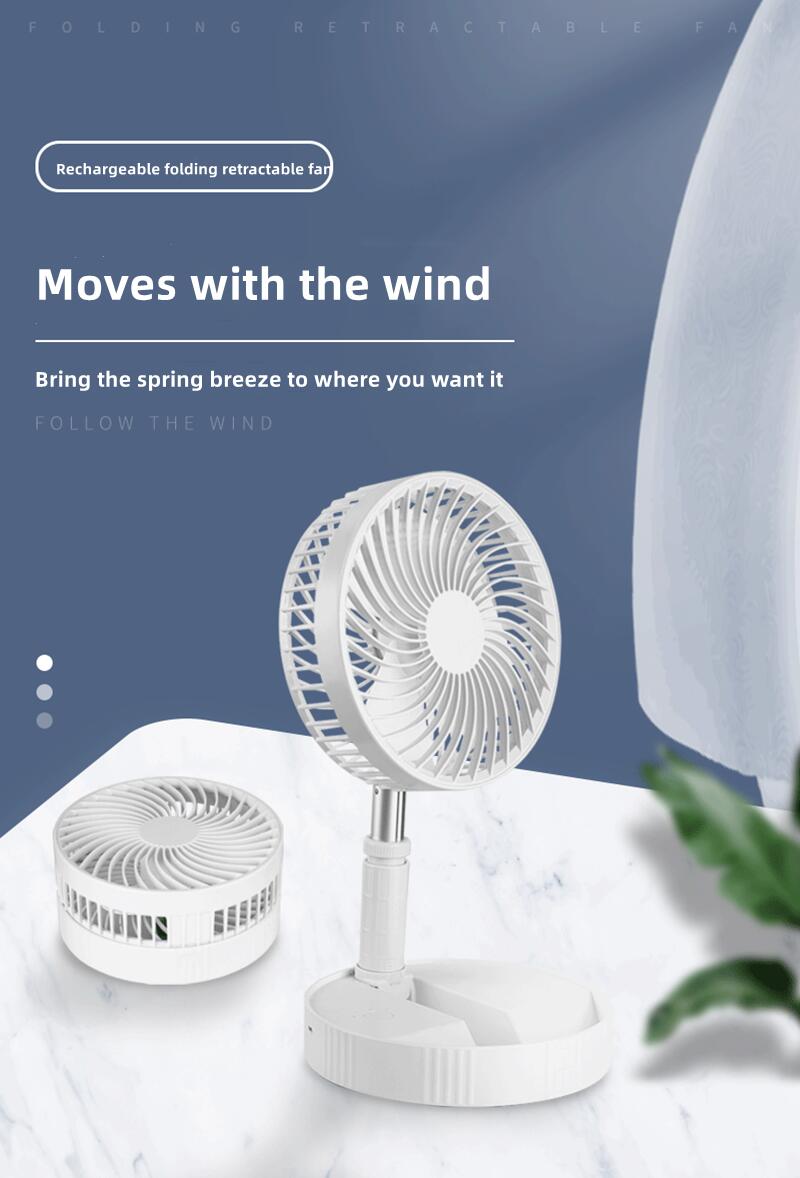 Portable Rechargeable Mini Folding Fan