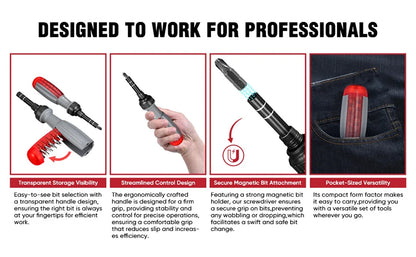 🛠️🔧 Tackle any job like a pro with this game-changing multifunctional screwdriver set built for power, precision, and total control. Whether you're fixing, building, or upgrading, this tool gets it DONE. ✅ 💪🚀