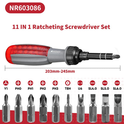 🛠️🔧 Tackle any job like a pro with this game-changing multifunctional screwdriver set built for power, precision, and total control. Whether you're fixing, building, or upgrading, this tool gets it DONE. ✅ 💪🚀