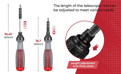 🛠️🔧 Tackle any job like a pro with this game-changing multifunctional screwdriver set built for power, precision, and total control. Whether you're fixing, building, or upgrading, this tool gets it DONE. ✅ 💪🚀