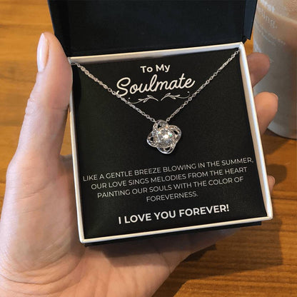 😭To My Soulmate - Love Knot Necklace 😍