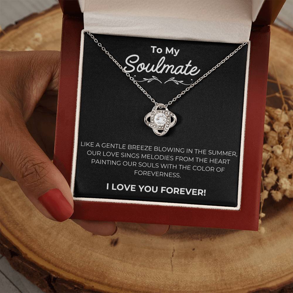 😭To My Soulmate - Love Knot Necklace 😍