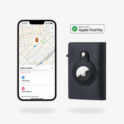 GPS-Enabled AirTag Wallet