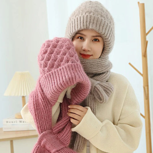 The Winter Warmer Hat & Scarf Combo