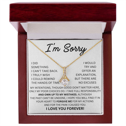 😭Apology Gift For Her - I Take Full Responsibility - Alluring Beauty Necklace😭