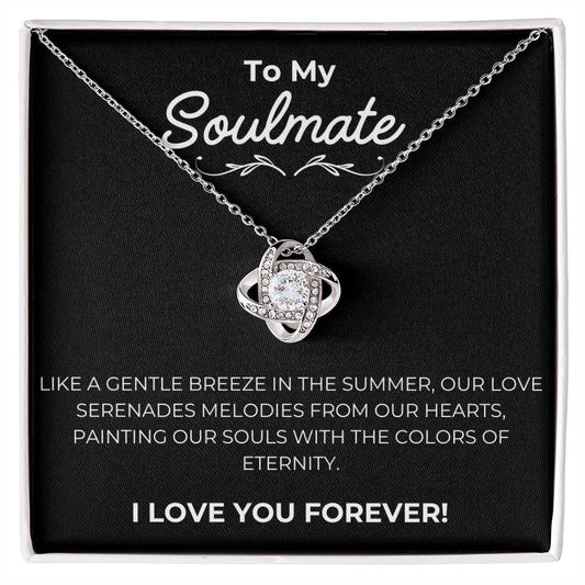 😭To My Soulmate | Love Knot Necklace 😍